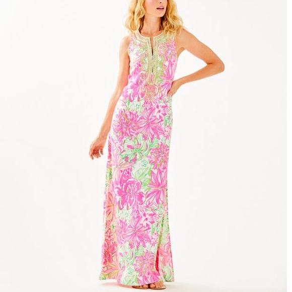 Lilly Pulitzer Dresses & Skirts - Lilly Pulitzer Size 0 Carlotta Maxi Dress